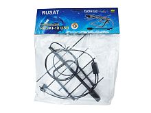 антенна комнатная  rusat-10 usb с усилителем. для телевизора. активная.  для дома. для дачи  фото