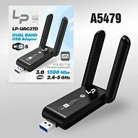 wi-fi usb адаптер lp-uac27d 2х диапозонный (1300mbps) usb3.0  фото
