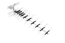 антенна тв внешняя уличная мир x-60 цифровая эфирная для dvb-t2 телевидения наружная  фото