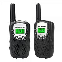 рации baofeng bf-t3 (uhf)  комплект из 2шт, 400-480 мгц, дист. до 3 км, 22 канала, fm-радио приёмник  фото