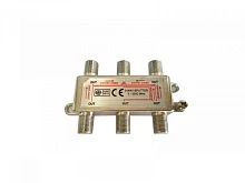 делитель ripo-5 tv 5-2500 mhz  под f разъемы эфирно-спутниковый с проходом питания 1 вход 5 выходов  фото
