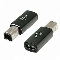 переходник usb 2.0 - type-c, штекер usb-в 2.0 - гнездо type-c, ot-pcc31  фото