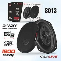автомобильная акустика carlive ts-a6975 6x9"(pioneeir ok) колонки овальные (2 коаксиальных динамика)  фото