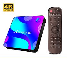 медиа-приставка x88 pro 10 rk3318 2gb/16gb android 10,0 медиаплеер smart tv iptv приставка 4k h.265  фото