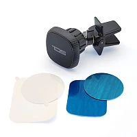 держатель для смартфонов tds ts-caa52 магнитный, автомобильный, крепится на воздуховод  фото